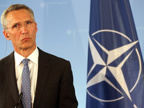 Secretaris-generaal van de NAVO Jens Stoltenberg