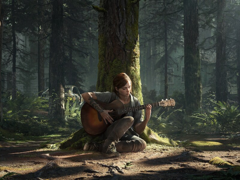 Hoofdpersonage Ellie in 'The Last of Us Part II'.