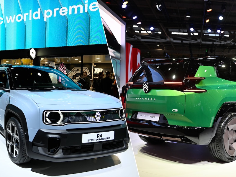 De Renault R4 en de Citroën C5 maken kans om auto van het jaar te worden.
