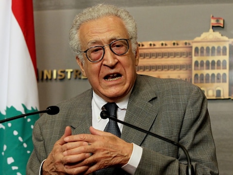Lakhdar Brahimi bedacht het plan voor een staakt-het-vuren in Syrië.