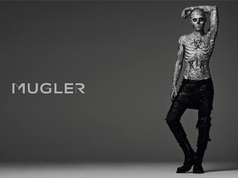 Zombie Boy maakte tatoeages hot in de modewereld.