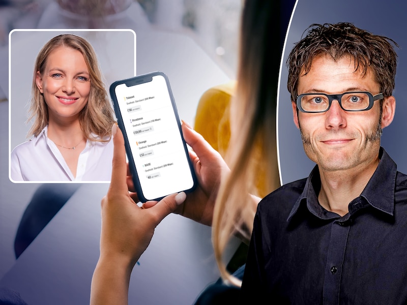 Jimmy Smedts (BIPT) en HLN-lezers waarschuwen samen met VTM-journaliste Hannelore Simoens voor de valkuilen bij het overstappen van telecomprovider.