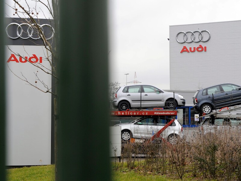 De vestiging van Audi in Vorst.