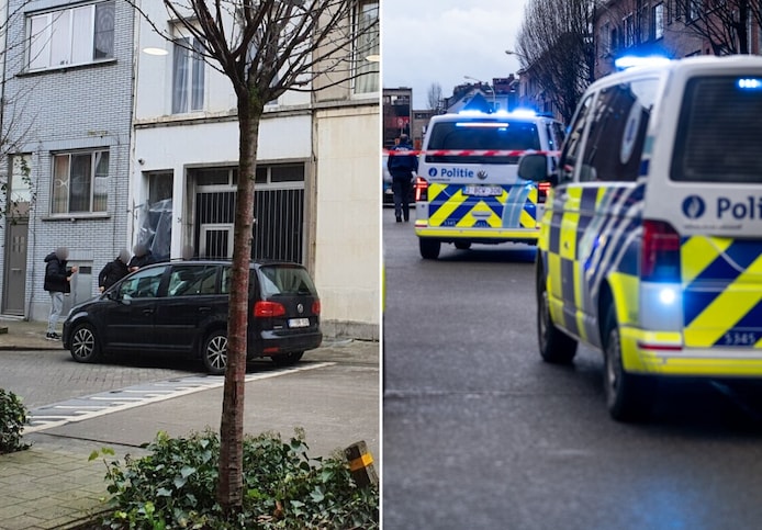 Eén van de plekken waar de politie binnenviel.