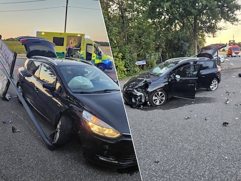 De hulpdiensten waren snel ter plaatse na het ongeval