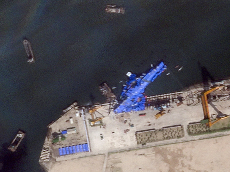 Noord-Korea arresteert hoofdingenieur na mislukte tewaterlating marineschip
