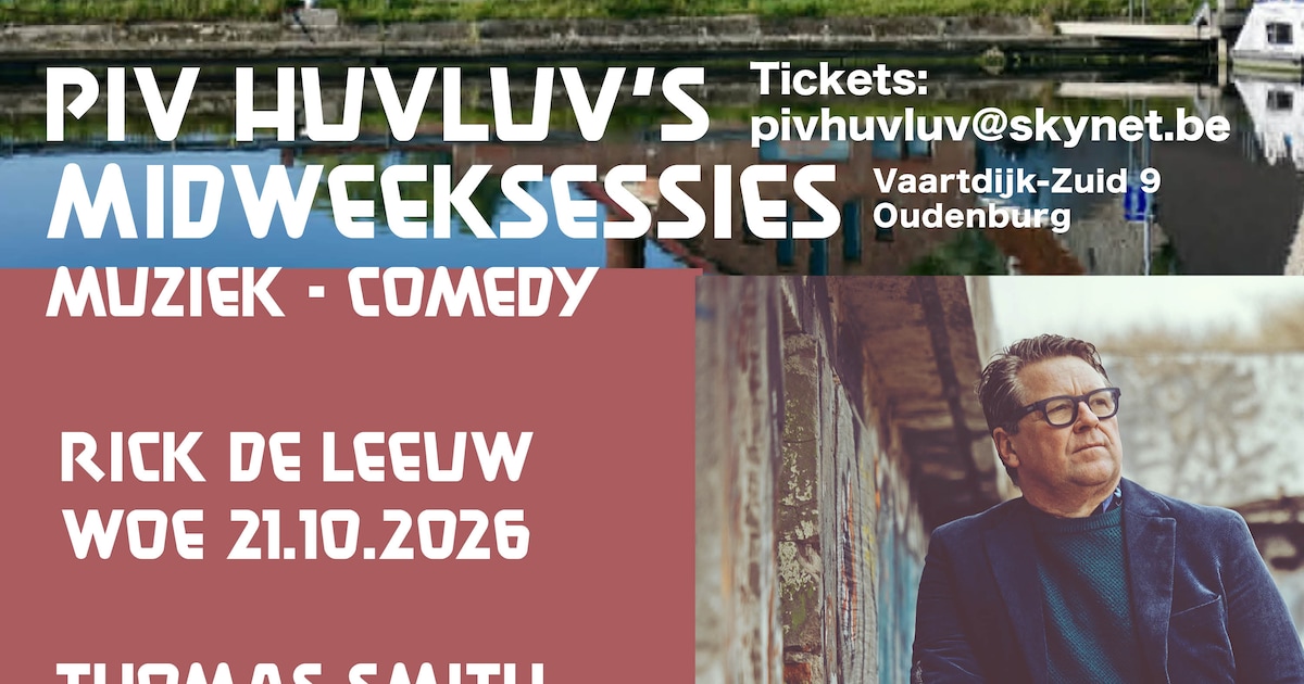 Piv Huvluv en zijn vrienden strijken neer in Distillerie Plassendale ...