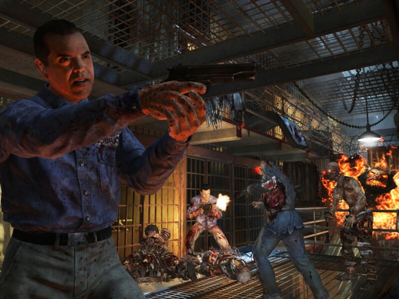 In de 'Call of Duty'-uitbreiding 'Mob of the Dead' zit je op het gevangeniseiland Alcatraz.
