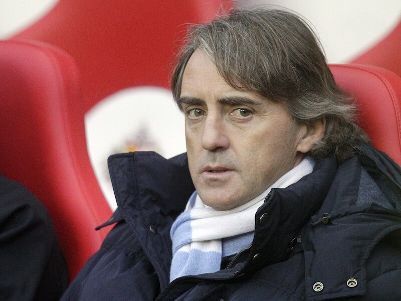 Mancini heeft een waarschuwing in huis voor zijn topspitsen.
