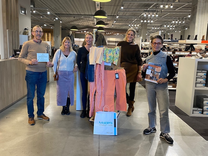 Het team van Driespoort Shopping Deinze.