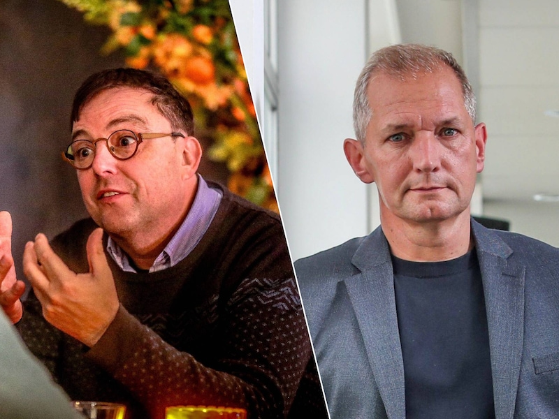 Claude Vindevogel (links) en Karl Vannieuwkerke, de ondervoorzitter van KVDO.