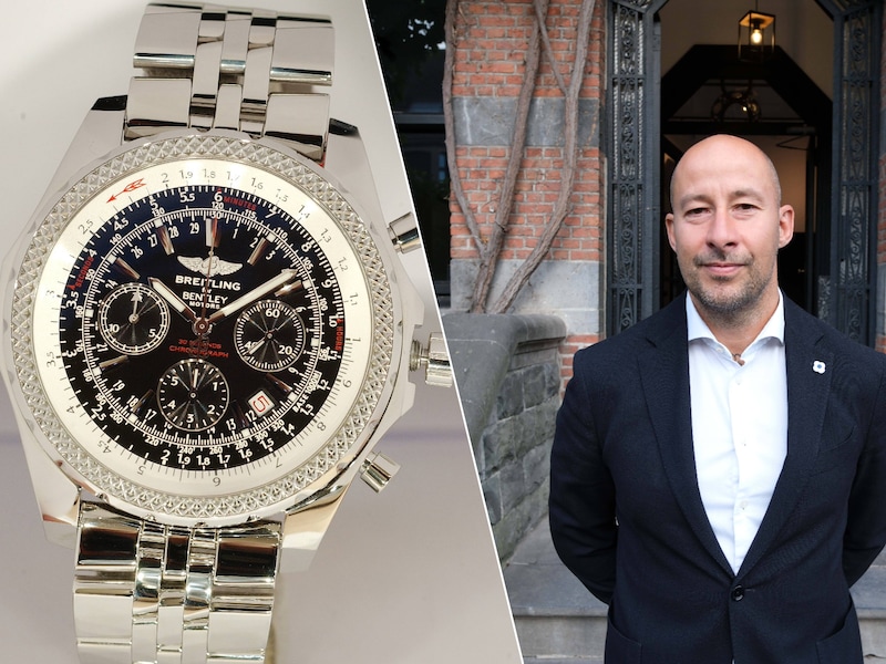 Illustratie horloge Breitling / Advocaat Thomas Vandemeulebroucke