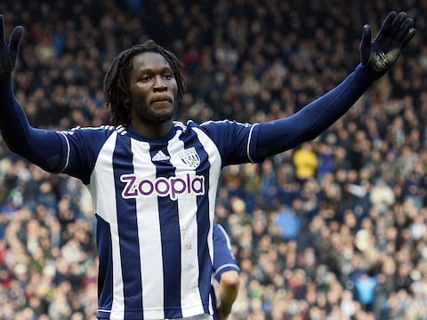 Romelu Lukaku scoorde dit seizoen al twaalf keer voor West Brom.