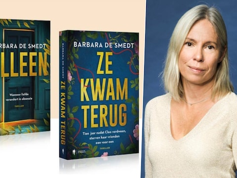 Thrillerkoningin Barbara De Smedt over de stalker die haar debuut inspireerde: “De ‘wat als’ bleef in mijn hoofd spoken”