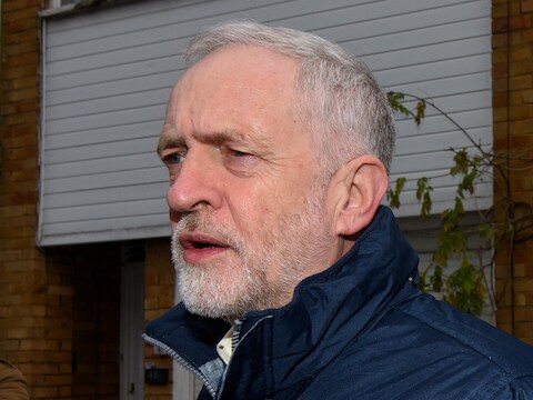 Labour-voorzitter Jeremy Corbyn.