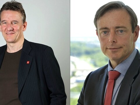 Patrick Janssens en Bart De Wever.