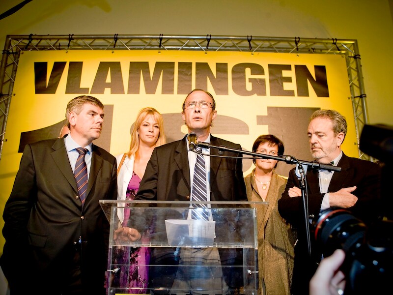 De partijtop van het Vlaams Belang.