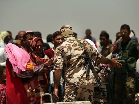 Duizenden Irakezen zijn op de vlucht sinds ISIS in bepaalde delen van Irak de macht heeft gegrepen