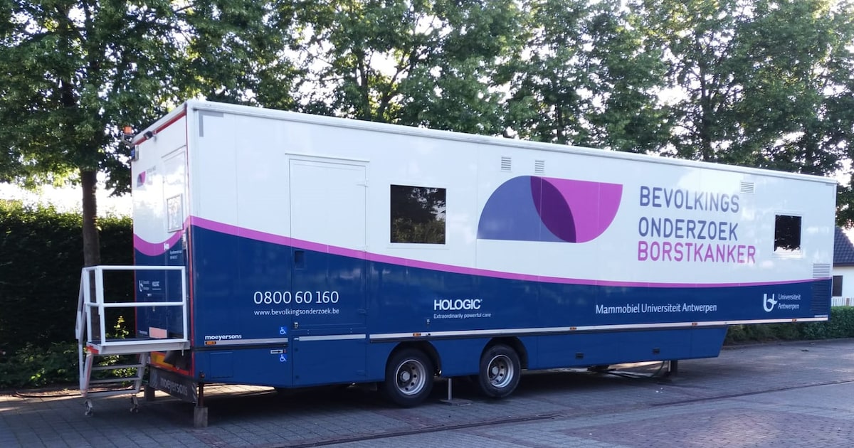 Mammobiel staat drie weken aan gemeentehuis voor gratis borstkankerscreening