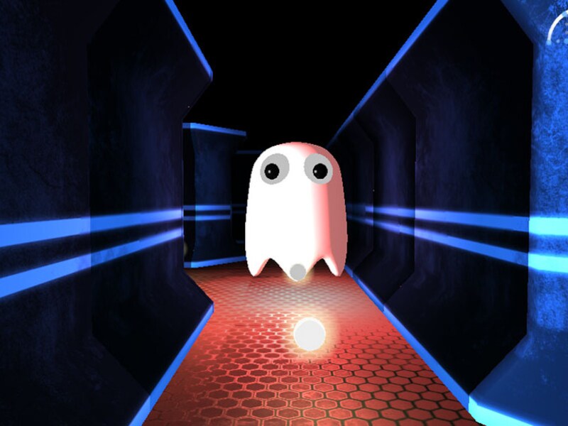 Donkere gangen, dodelijke spoken en schaarse verdedigingswapens: het leven van Pac-Man gaat niet over rozen.