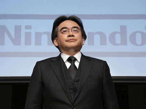 Satoru Iwata, topman van het Japanse Nintendo.