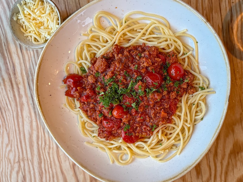 Spaghetti Bolognaise.