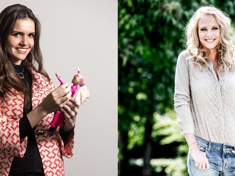 Romanie Schotte en Annelien Coorevits.