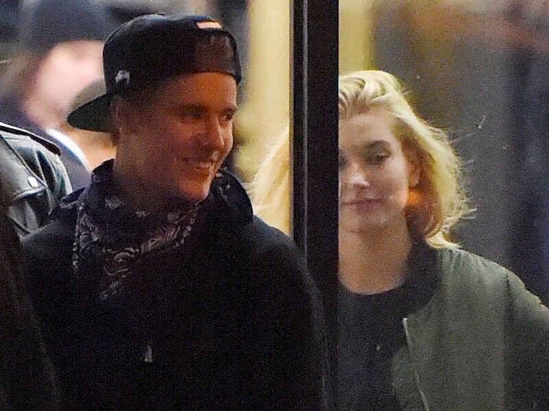 Justin Bieber en Hailey Baldwin samen in New York.