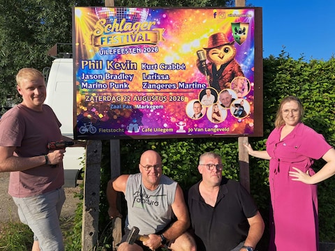 De organisatoren van de UIlefeesten in Markegem.