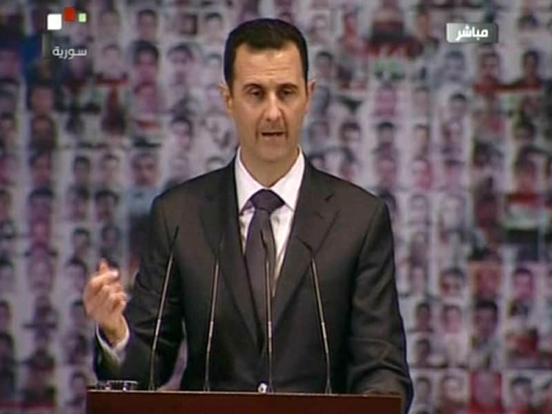 De Syrische president Bashar al-Assad.