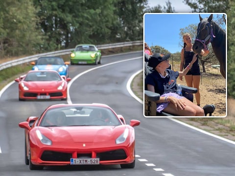 Ook de opbrengst van de vierde oldtimerrit Tour d’Axelle ging naar Paard in Nood, een opvang in Spanje die Axelle zelf koos en na de eerste editie zelf nog bezocht in de zomer van 2023