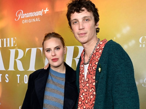 Tallulah Willis en Justin Acee. 