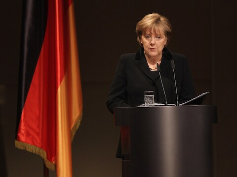 Angela Merkel.