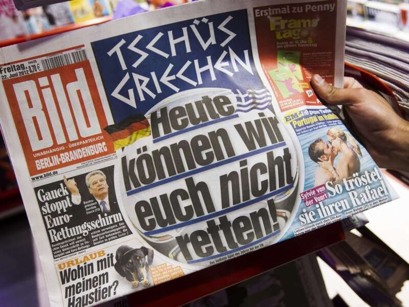 Een dag na de 4-2 overwinning: "Bye bye Grieken, vandaag kunnen wij jullie niet redden."