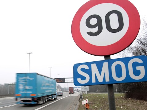 Tussen 2009 en 2011 was 96 procent van de stedelingen nog blootgesteld aan te hoge concentraties fijn stof.