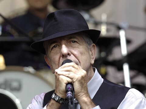 Leonard Cohen.