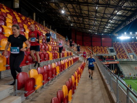 Het stadion van KV Mechelen vormt op 27 september het decor voor de derde Trappenloop tegen Parkinson.