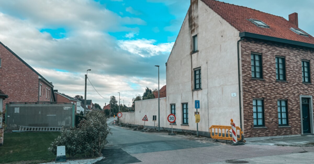 Acht maanden wegenwerken in Weide in Maldegem