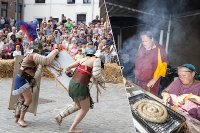 Van offers aan Hercules tot een gevecht op leven en dood: dit festival in Tongeren flitst 10.000 bezoekers terug naar de Romeinse tijd