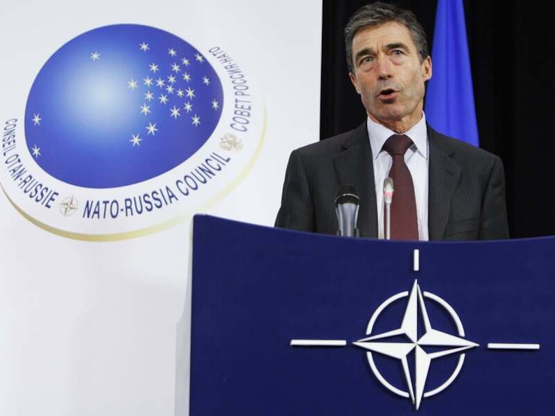 Secretaris-generaal Anders Fogh Rasmussen.