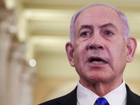 De Israëlische premier Benjamin Netanyahu.
