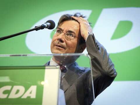 Fractieleider van het CDA Maxime Verhagen.