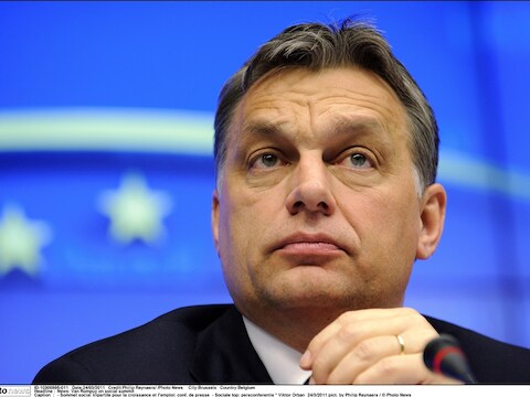 De Hongaarse premier Viktor Orban.