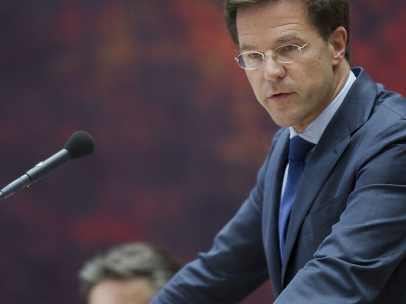 Premier Mark Rutte.