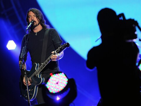 Frontman Dave Grohl.