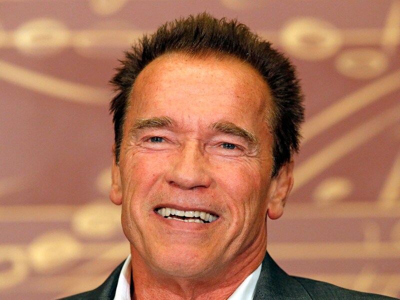Hollywood-acteur Arnold Schwarzenegger.