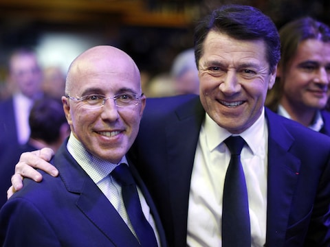 Eric Ciotti et Christian Estrosi in 2014.