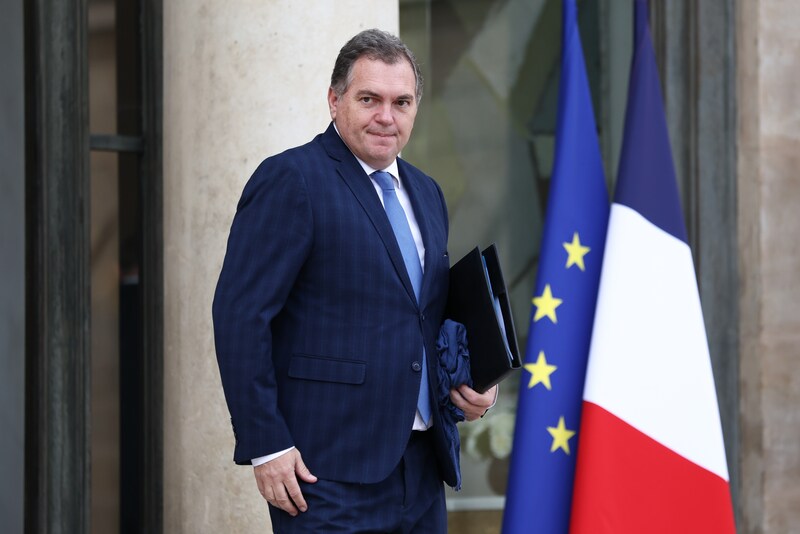  De Franse minister van Transport Philippe Tabarot. 