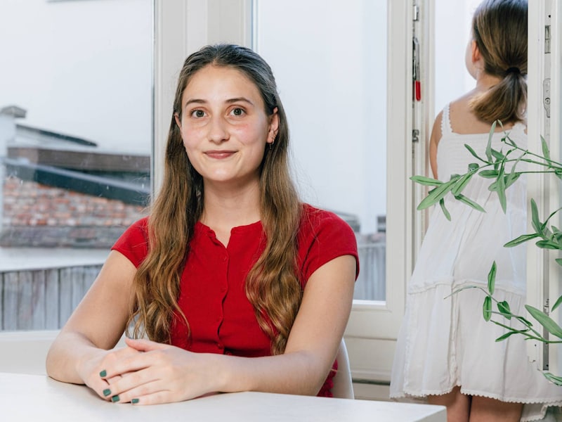 Cherise werkt als au pair bij een alleenstaande mama.