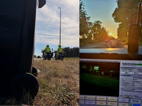 Politiezone HEKLA trok tijdens de flitsmarathon vier rijbewijzen in voor zware snelheidsovertredingen, waarbij twee bestuurders ook onder invloed van alcohol reden.